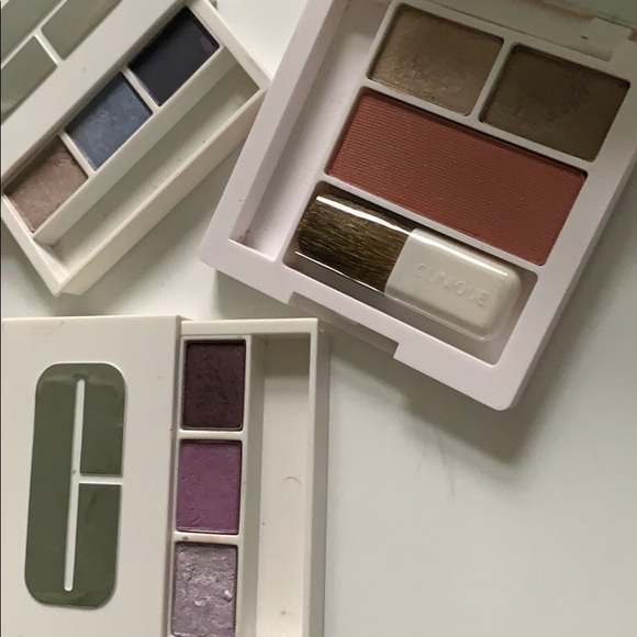 3🎨Clinique Eyeshadow Palettes Pressed Blush Blue Purple All About Shadow Duo - Picture 12 of 15